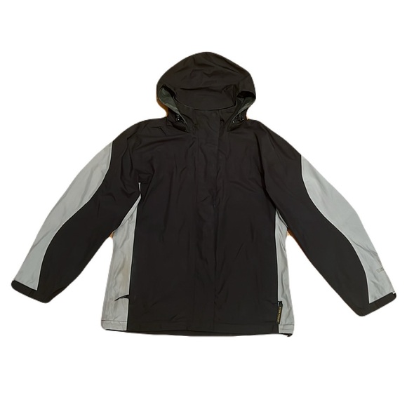 Team Realtree Paclite Gore-Tex Jacket in Black & Grey, size Large - Picture 1 of 14